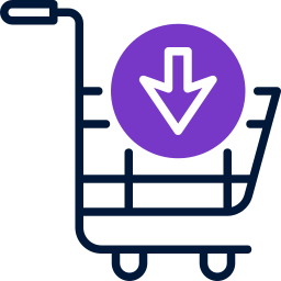 Shopping cart icon