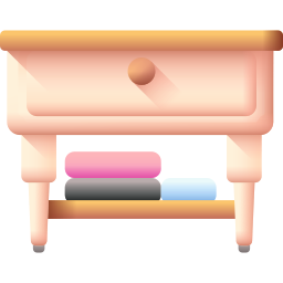 table de chevet Icône