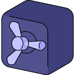 scatola di sicurezza icona