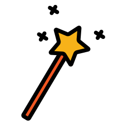 Magic wand icon