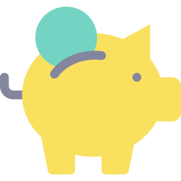 Piggy bank icon