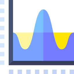 fluctuación icono