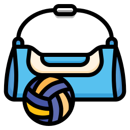 bolsa de deporte icono