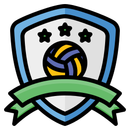 escudo deportivo icono