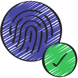 Finger print icon