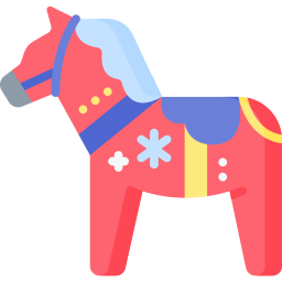 Dala horse icon