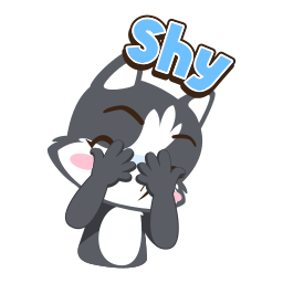timido sticker