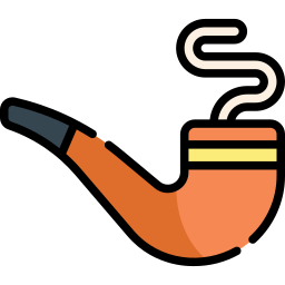 Smoking pipe icon