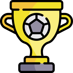 copa de fútbol icono