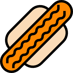 hotdog icoon