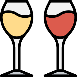 copa de vino icono