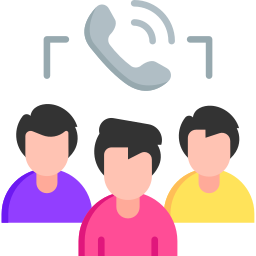 電話会議 icon