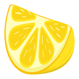 tranche de citron Icône
