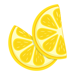 tranche de citron Icône