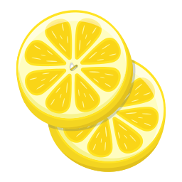 fetta di limone icona