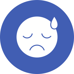 Upset icon