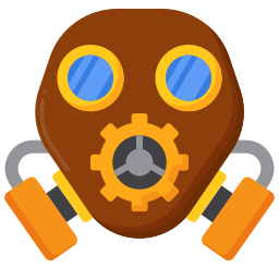 Gas mask icon