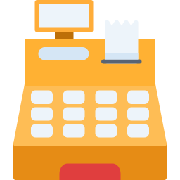 Cash register icon