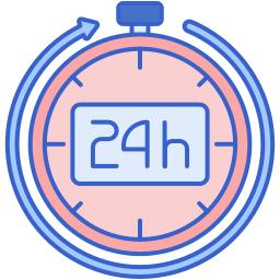 24 stunden icon