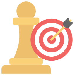 Marketing strategy icon