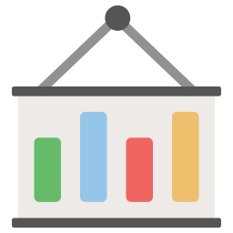 Business presentation icon