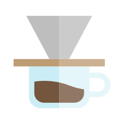 Coffee filter icon