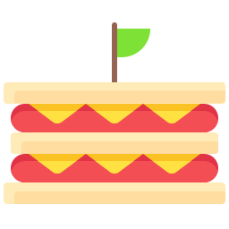 sandwich reuben Icône