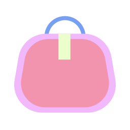 vrouwen tas icoon