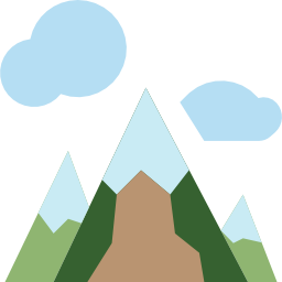 montaña icono