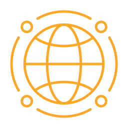wereldwijde verbinding icoon