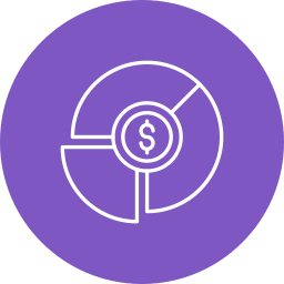 diagramme circulaire Icône