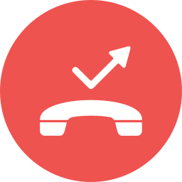 Missed call icon