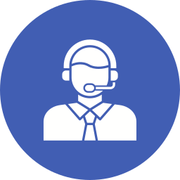 Customer service agent icon