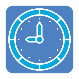 Wall clock icon