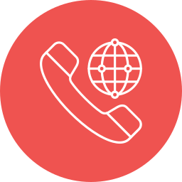 internationaler anruf icon
