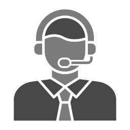 Customer service agent icon