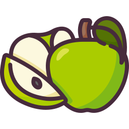 manzana verde icono