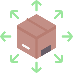 distribuição Ícone