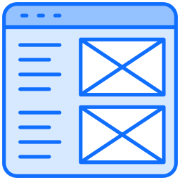 Wireframe icon