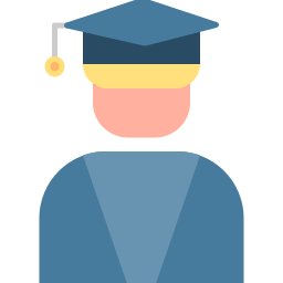 graduado icono