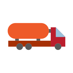 Tanker truck icon