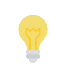 Idea bulb icon