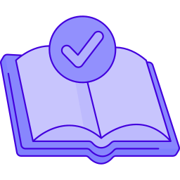 controleer boek icoon