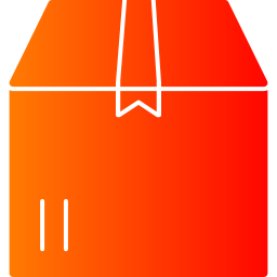 scatola di consegna icona