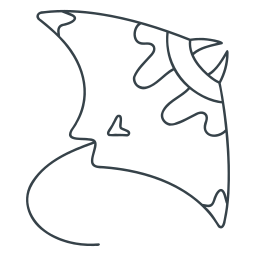 Manta rays icon