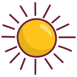 Sun icon