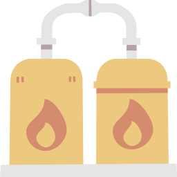 raffineria d'olio icona