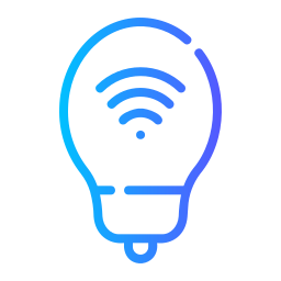 Smart bulb icon