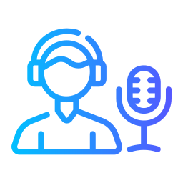 podcaster icoon