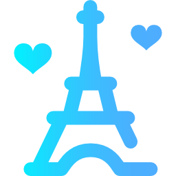 Eiffel tower icon